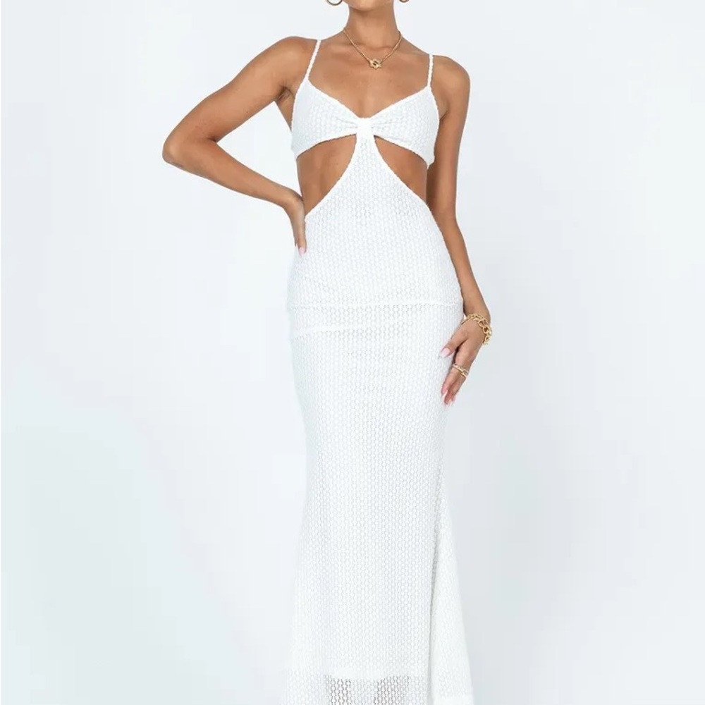 Princess Polly Textured Cut out dress